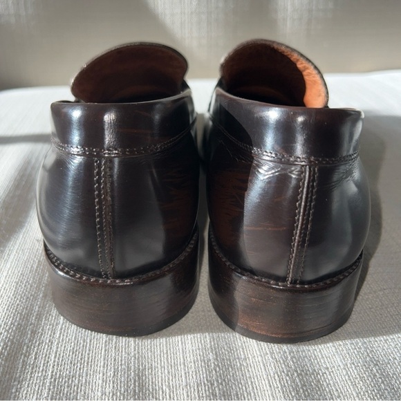 Tod's Penny Loafers Brown Leather Men's Size US 9M - Picture 4 of 14